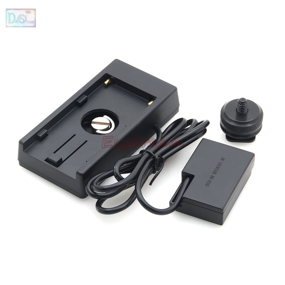 

Адаптер для фиктивного аккумулятора блок питания с креплением NP F970 к LP-E17 LP E17 для Canon EOS RP 77D 850D 800D 750D 760D 200D 250D SL3