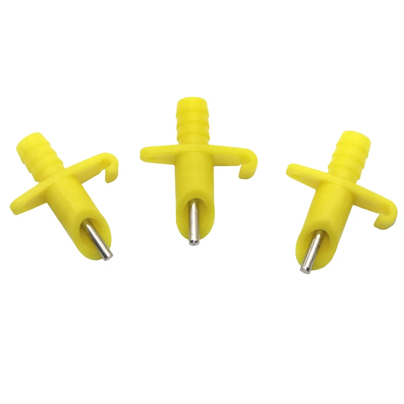 

10 sets Rabbit Waterer Yellow Nipple drinkers Rabbit Drinking Fountains Animal Feeders Rabbit Tools