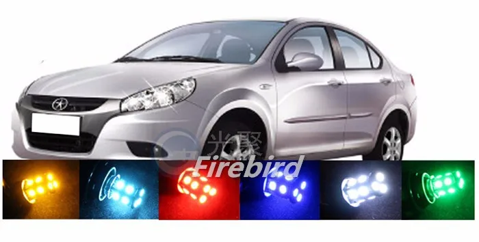 2 x T25/3156 3157 13SMD холодный белый светодиод Автомобильные ДХО ходовые огни заднего