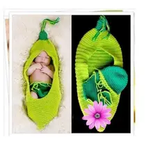 Горох моделирование одежды для малышей Дети Фотография полная луна сто дней монокль реквизит