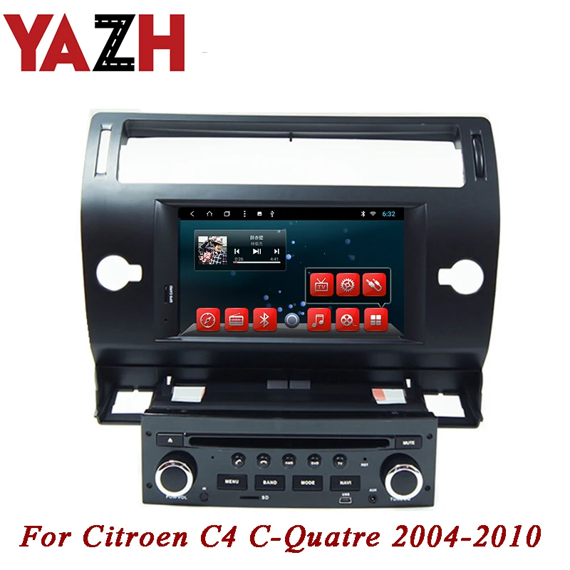 Cheap YAZH 1Din car CD DVD Player For Citroen C4 C-Quatre 2004 2005 2006 2007 2008 2009 2010 Android auto radio GPS/Glonass Navigation 0 Cheap YAZH 1Din car CD DVD Player For Citroen C4 C-Quatre 2004 2005 2006 2007 2008 2009 2010 Android auto radio GPS/Glonass Navigation 0