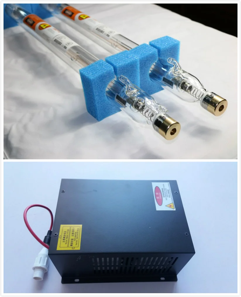

Top grade 40w laser tube with 40w power supply