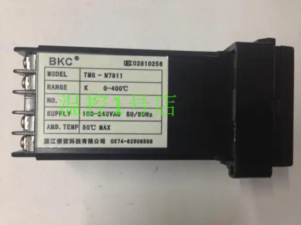 

BKC Temperature table TMG-N7911