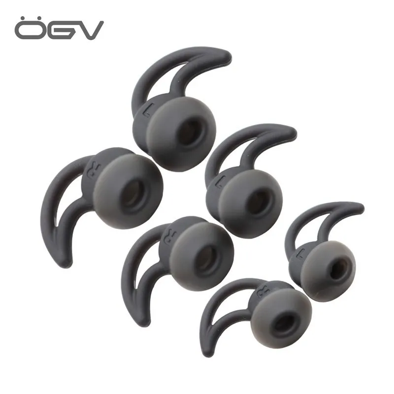 

OGV Silicone Gel Ear tips Ear Tips For BOSE QC30 Soundsport Wireless Headset Headphones Replacement Silicone Ear tips Earbuds
