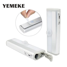 98/190 мм под шкаф, светильник, ручная волна, развертки, светодиодный, жесткая полоса, барный светильник, DC 6 В, Кухонные светильники, детская прикроватная Ночная лампа, Battey A1