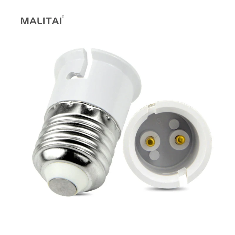 

1Pcs Fireproof Material E27 to B22 lamp Holder Converter Socket Conversion light Bulb Base type Adapter