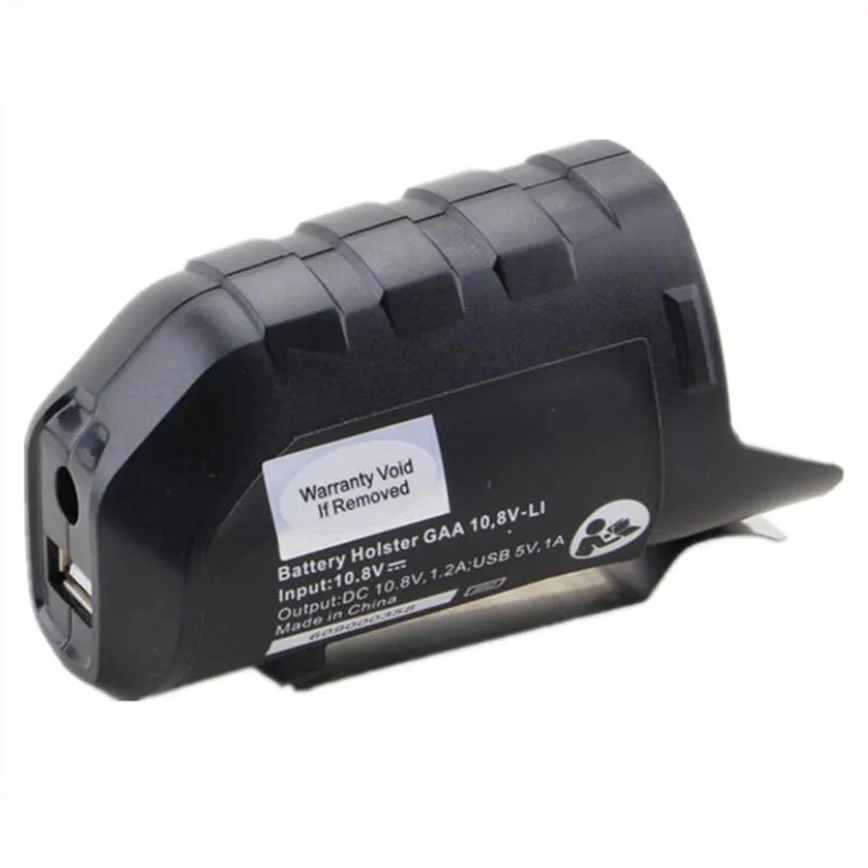 Electric Power Tool Parts BHB120 USB Power Connector Charger Holster Device Charging Adapter For Bosch 10.8V 12V Li-ion Battery Electric Power Tool Parts BHB120 USB Power Connector Charger Holster Device Charging Adapter For Bosch 10.8V 12V Li-ion Battery