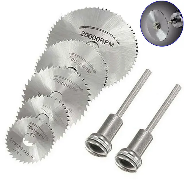 7pcs/set Saw Blade HSS Stainless Steel Circular Saw Blades Dis For