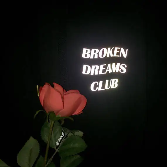 Skuggnas Broken Dreams Club Светоотражающая Толстовка черная Tumblr вдохновленная Эстетическая Пастельная гранж эстетика унисекс tumblr Черная Толстовка