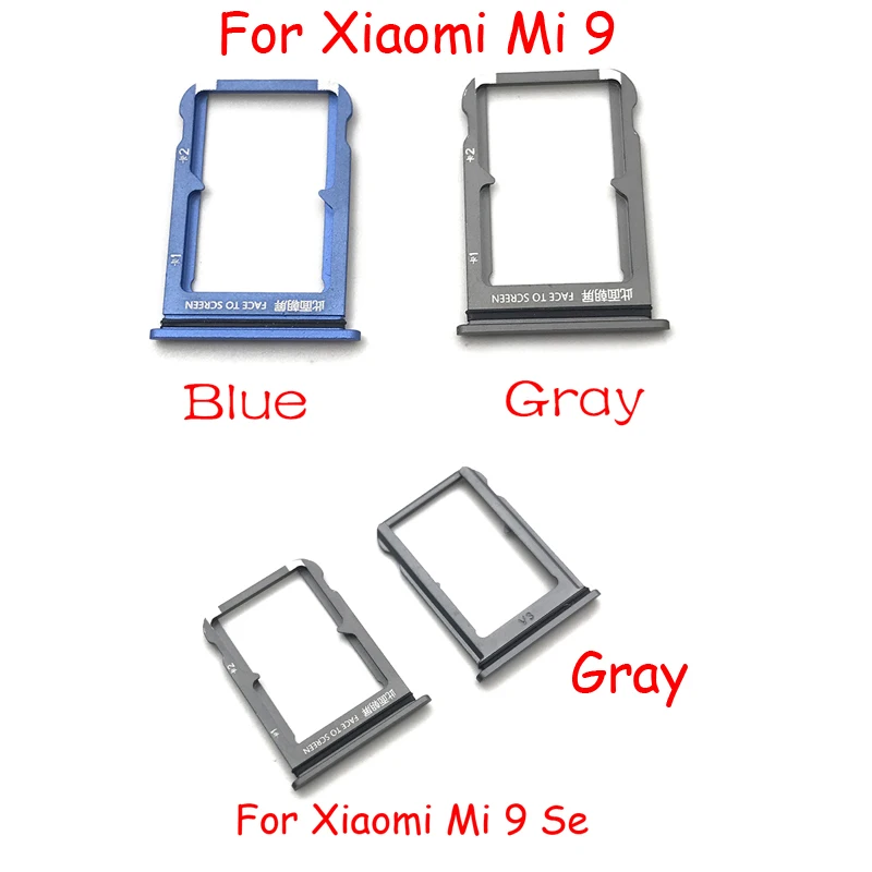 

For Xiaomi Mi 9 Mi9 Se Micro Nano SIM Card Holder Tray Slot Holder Adapter Socket