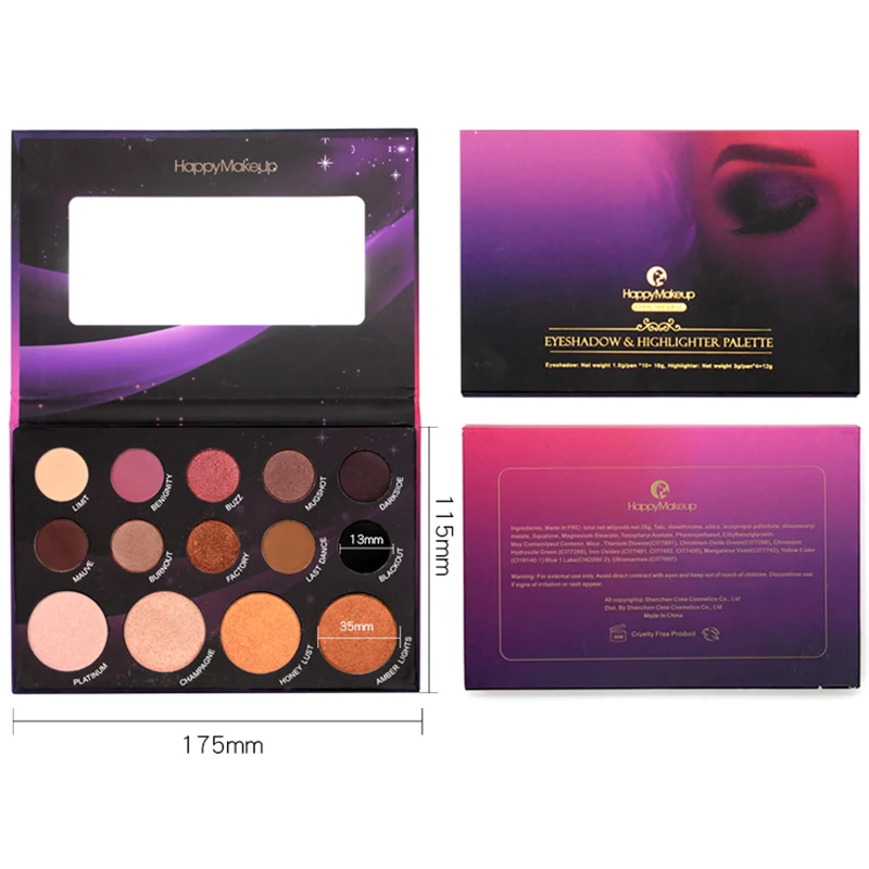 Матовые тени для век с натуральным блеском 14 цветов|eye shadow|eyeshadow waterproofmake up |