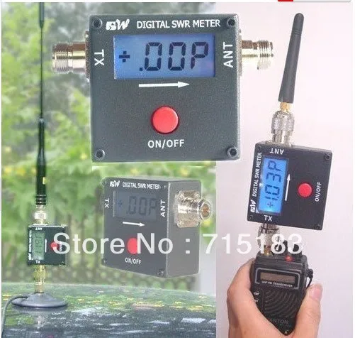 Цифровой счетчик REDOT 1050A 120 Вт VHF UHF/измеритель мощности N мама разъем Бесплатная
