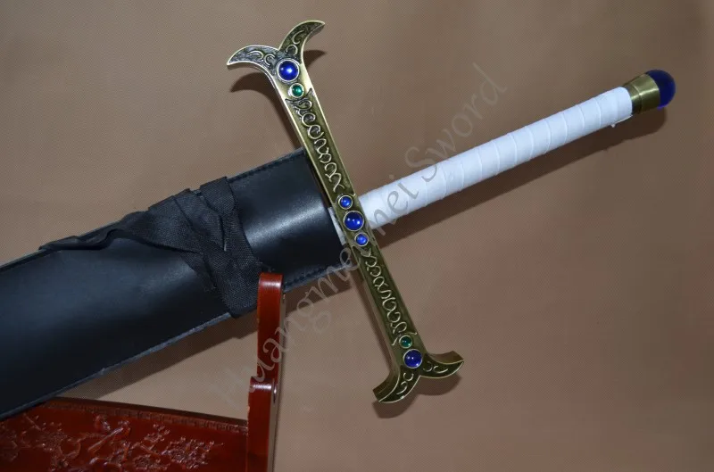 Аниме одна деталь Косплей из углеродистой стали "yuro' меч Дракула Mihawk Hawkeye& Оболочка декоративные оригинальные