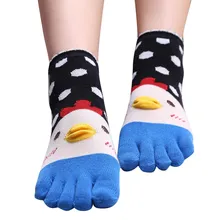 Winter Useful Keep Warm Socks Comfortable Socks Women Men Cute Cocks Socks Funny Five Finger Socks