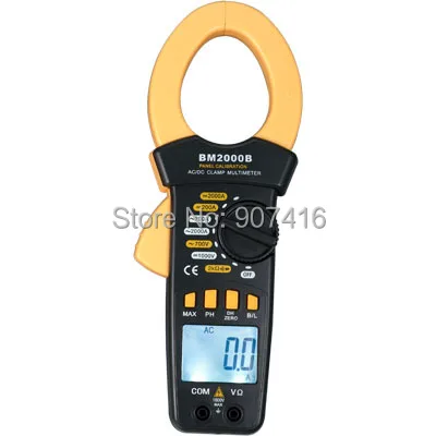 

Free shipping BM2000B AC/DC 2000A Panel Calibrate Digital Clamp Meter ,calibration from Panel