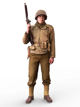 

1/16 Resin Figure Soldier Model American Infantry