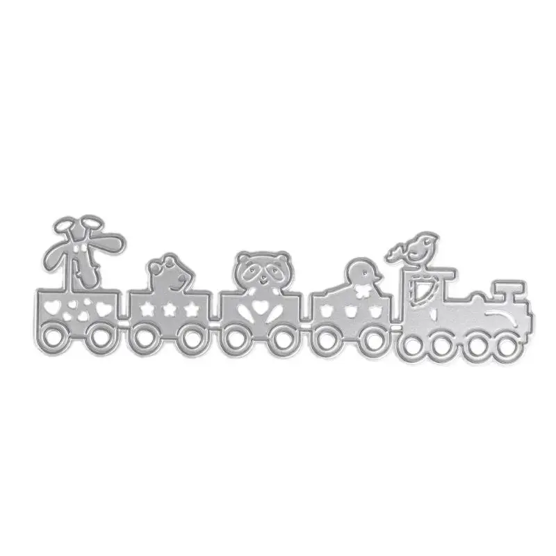 

Cutting Dies Scrapbooking Dies Metal Cartoon Train for DIY Scrapbooking Photo Album Decorative Embossing Stencil