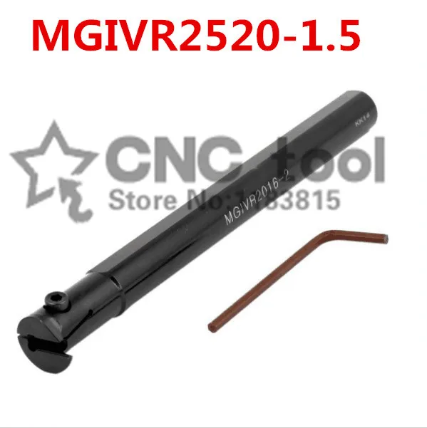 MGIVR2520 1.5/ MGIVL2520 1.5 Internal Grooving tool,Grooving Holder,CNC