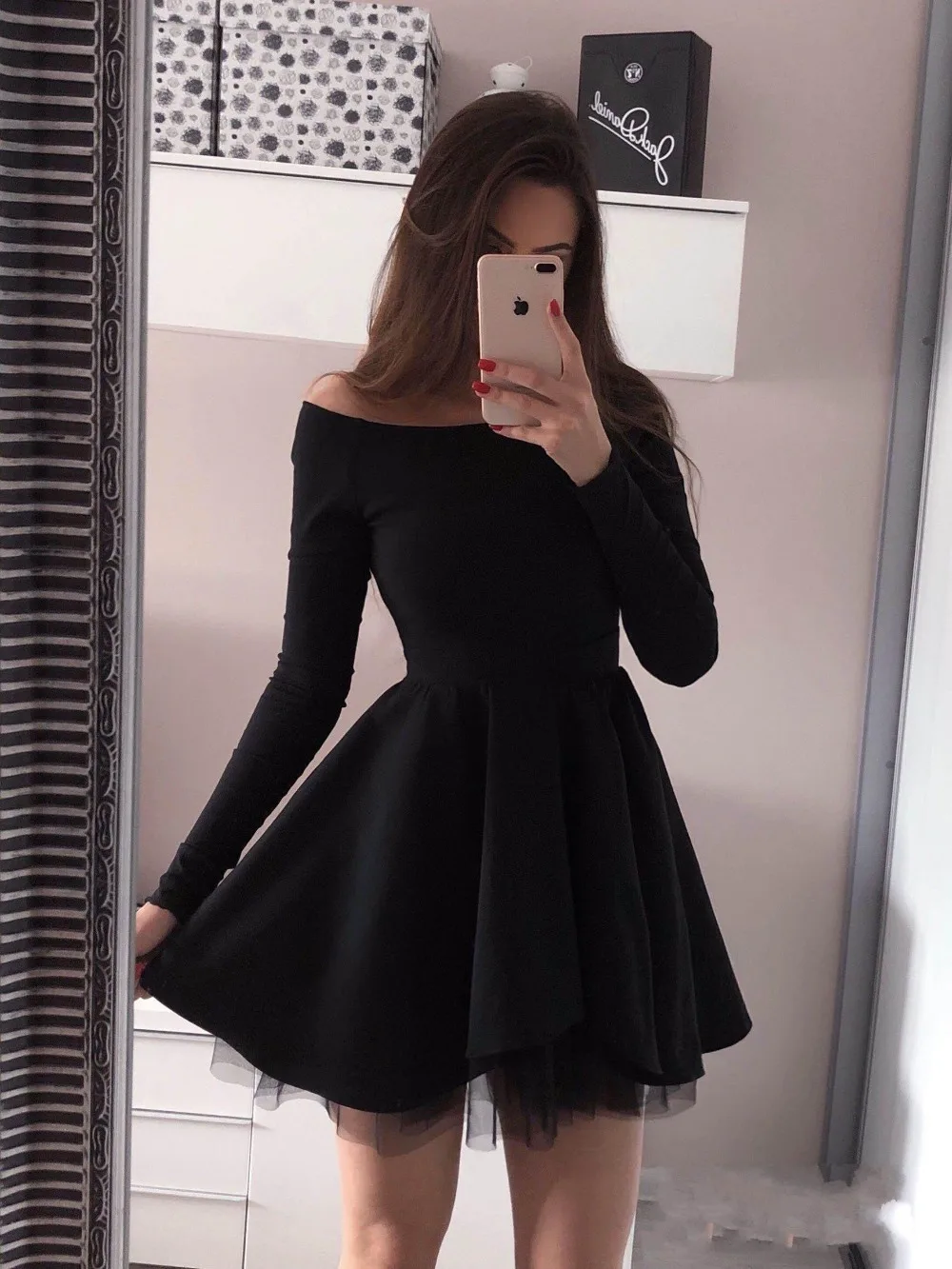 long-sleeve-black-homecoming-dresses-off-the-shoulder-short-red-prom-dress-ard1733-sheergirlcom_conew1