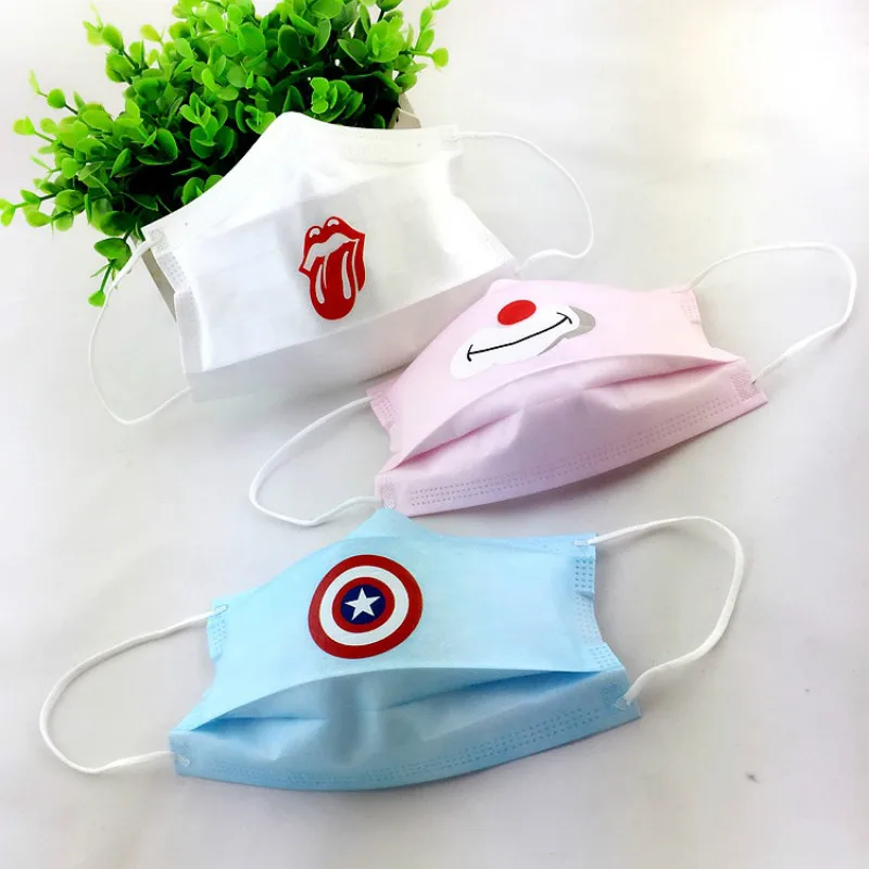 Moledodo 30PCS Korean Style Mouth Mask Adult Mouth Masks Trendy Personality Funny Printing Breathable Disposable Face Masks Moledodo 30PCS Korean Style Mouth Mask Adult Mouth Masks Trendy Personality Funny Printing Breathable Disposable Face Masks