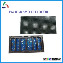 P10 RGB SMD полноцветный светодиодный экран блок модули 320 мм* 160 мм 32*16 пикселей HUB75 1/4 сканирования