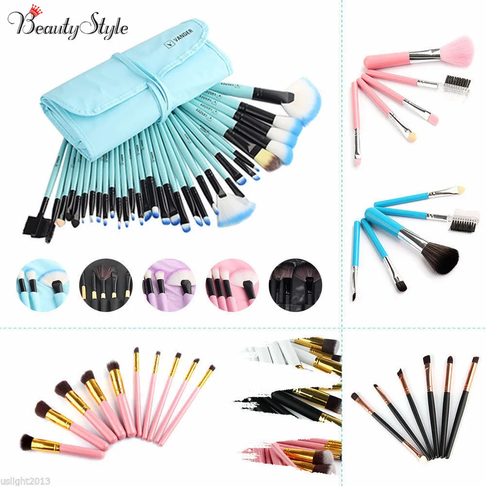 

Vander 10 / 20 / 32pcs Makeup Brush Sets Professional Cosmetics Brushes Eyebrow Powder Foundation Creams Maquiagem Make Up Tool