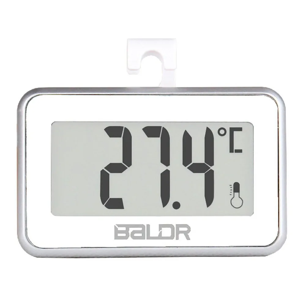 Mini LCD Digital Thermometer Fridge Probe Refrigerator Freezer Max/Min Temperature Sensor