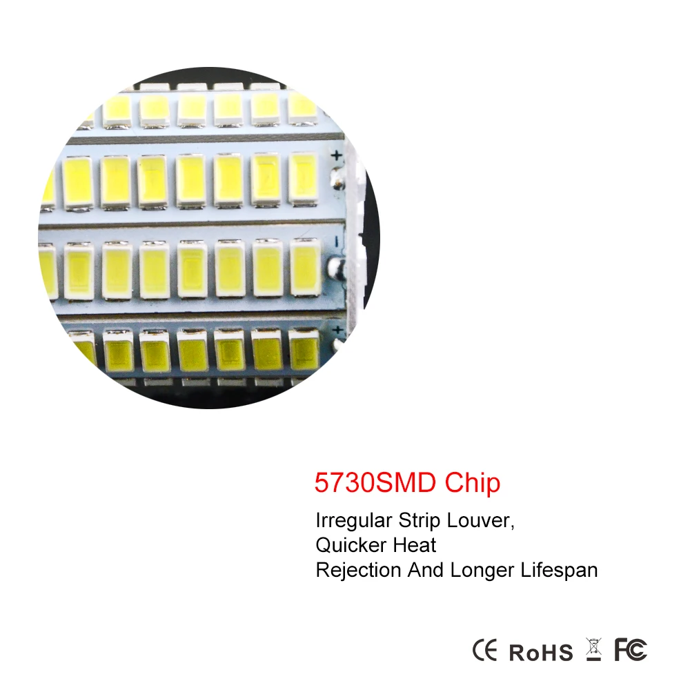 Светодиодная лампа EeeToo e27 smd 5730 светодиодные светильник почки e14 кукуруза 24