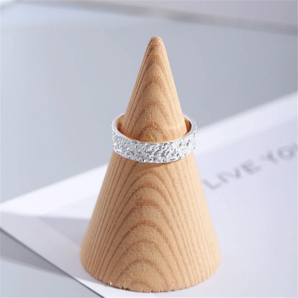 Предложения с бесплатной доставкой anel feminino простое регулируемое женское кольцо с деревом 925 Чистое серебро корейский стиль Открытые Кольца KJZ0387
