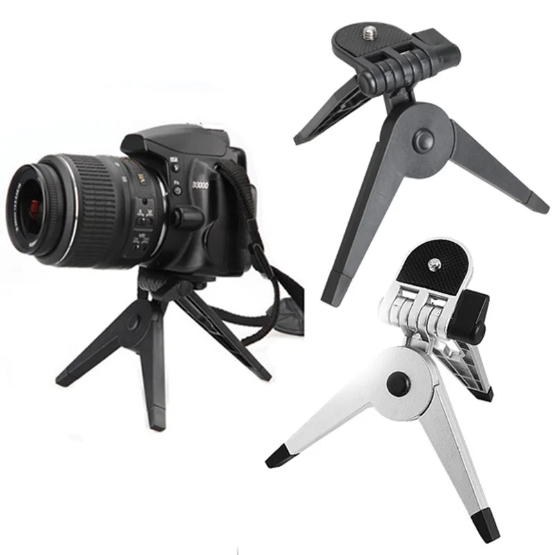 Фотографии портативный складной треножный штатив с подставкой для камера видеокамера DR распродажа SD998