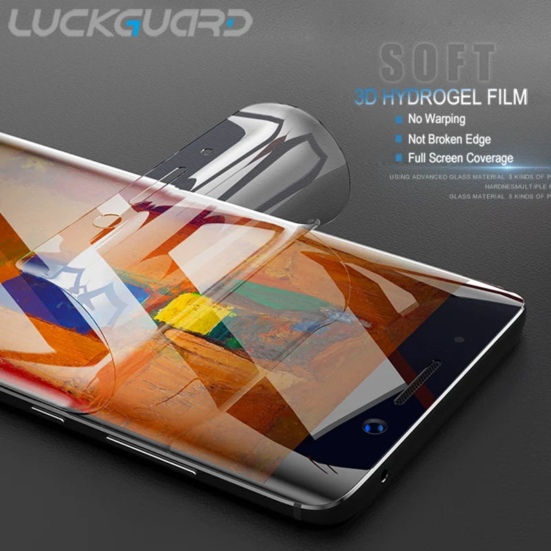 LuckGuard For Huawei Mate 8 9 10 Pro Full Screen Cover Soft Hydrogel Film Nova 2 Plus 2s Lite Proctive ( Not Glass ) | Мобильные