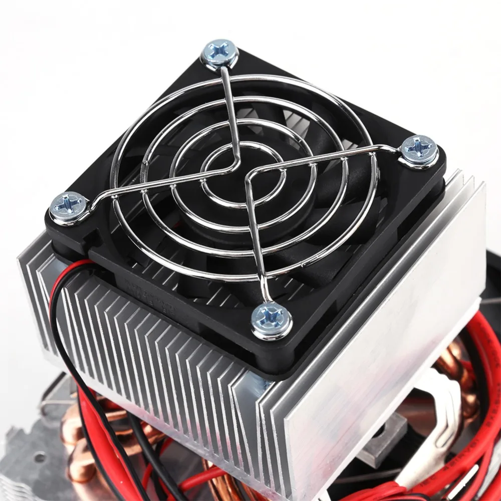 

Original DIY Mini Fridge DC 12V Semiconductor Refrigeration Cooling Device Thermoelectric Cooler High Cooling Efficiency Hot