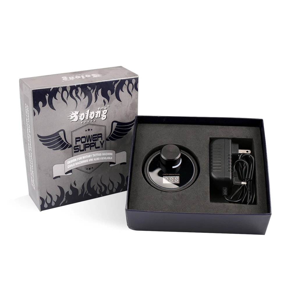 

Hot Sale Tattoo Power Supply Tattoo New Critical Aurora Aluminium Digital Tattoo Power Supply for Tattoo Machine P177