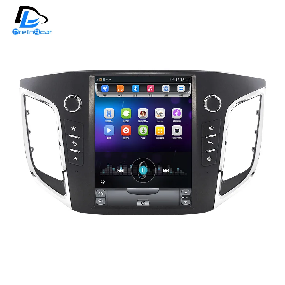 

4G Lte Vertical screen android system multimedia video radio player for hyundai IX25 before 2018 years navigation stereo