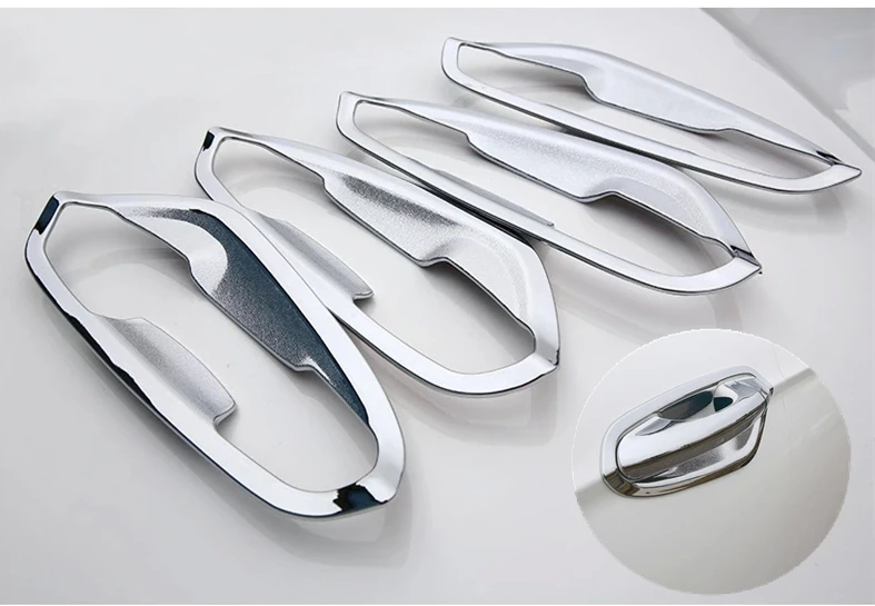 New ABS Chrome Door Handle Cup Bowl Cover For FORD FUSION