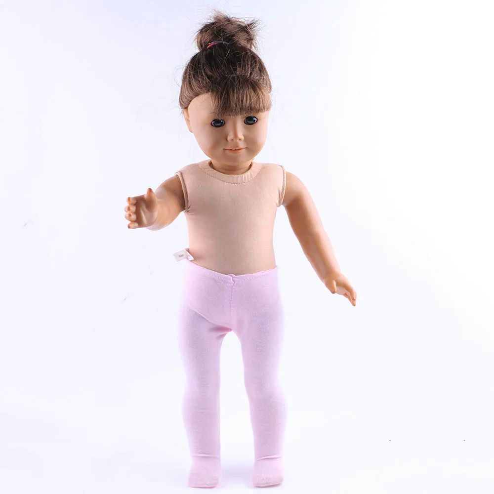 Pink Tight Pants Fit 18 Inches American Girl Doll Baby Doll Clothes