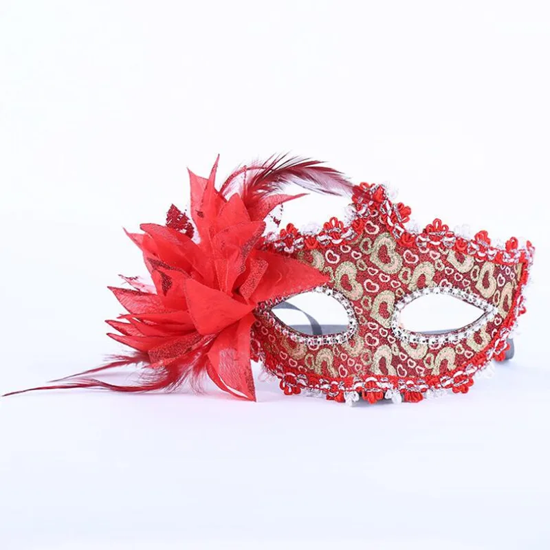 Adults Kids Love Heart Eye Mask Venice Princess Masks Catwalk