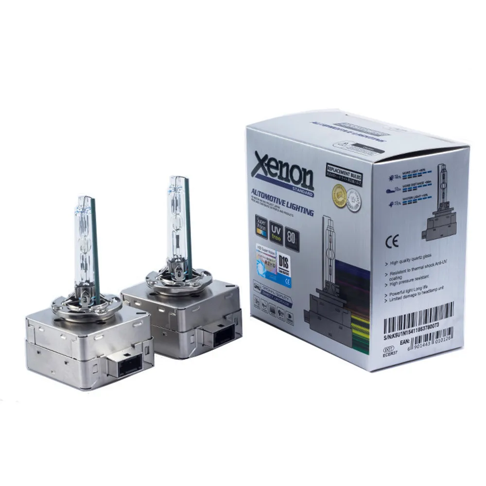 Lâmpada de Farol Xenon para Volvo Peças D2r D4s D4r D1s D3s 12v 35w V60 2011 V40 2020 2 D2s 2 Automóveis e motos