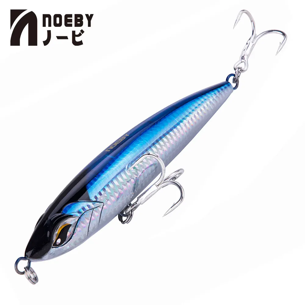 NOEBY NBL9494 160 мм/190 мм змееголов карандаш приманка жесткая VMC крюк воблер жесткие