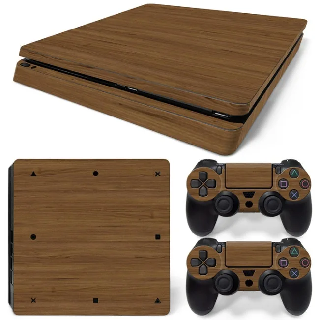 Дерево виниловая Стикеры кожи для PS4 Slim шкуры консоли наклейка - Цвет: TN-P4Slim-0659