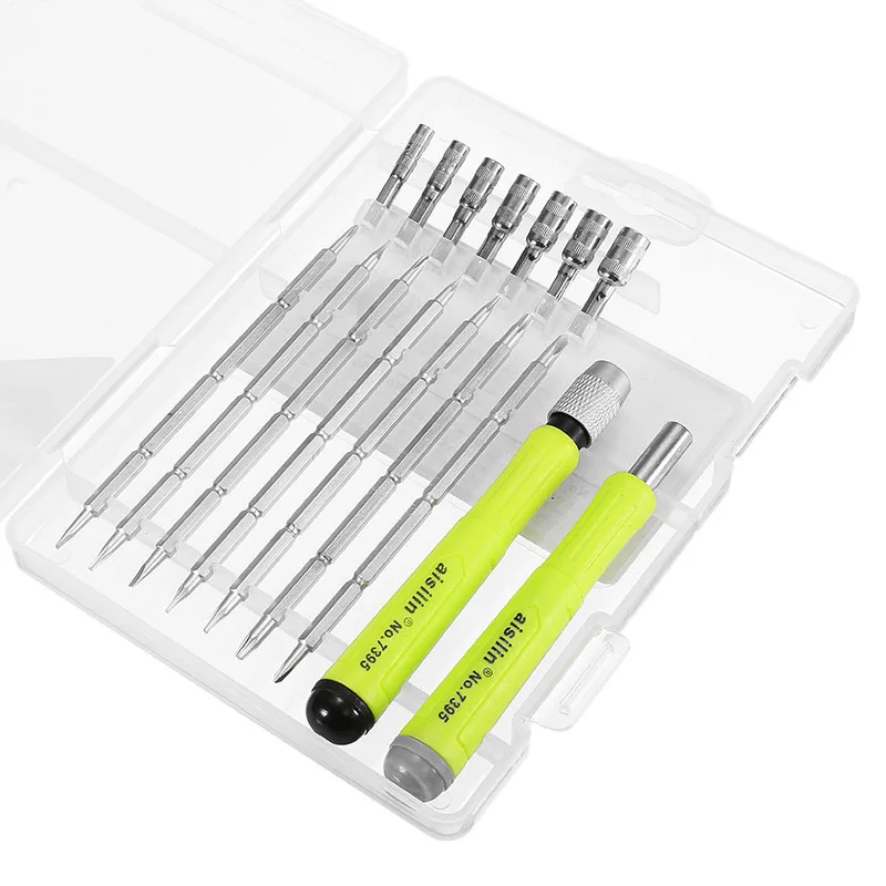 

16 in 1 Interchangeable Screwdriver Set for RC Multi Model Repair Tools Kit with Case for Racing Racer Drone Helicopter