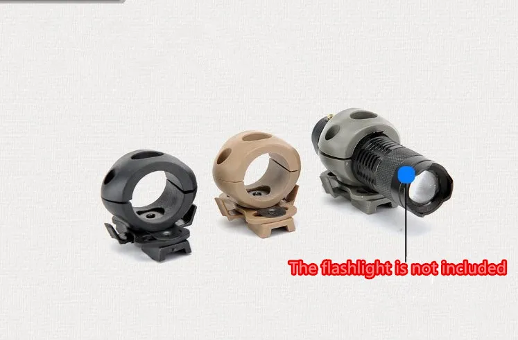

Genuine MICH OPS FAST helmet dedicated lighting flashlight bracket ( torch no including) free shipping