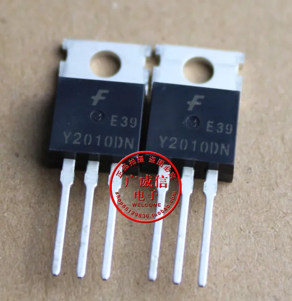 Original Schottky diode Y2010DN FYP2010 TO 220 100V20Adiode hair