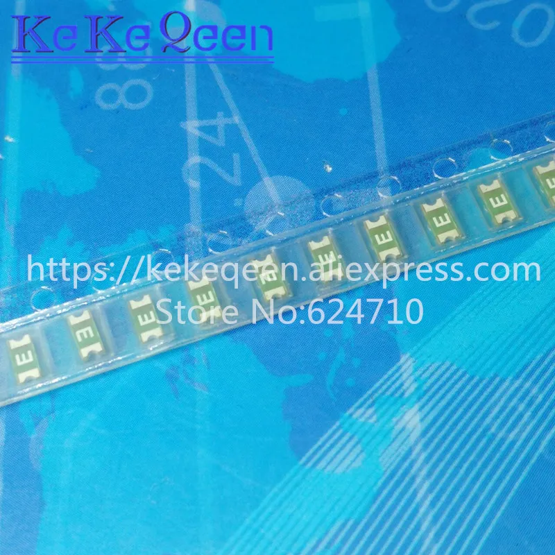 

20PCS/LOT SMD SMT 1206 (3216) Fast Acting Fuse 0.375A 375mA 125V 0466.375 Marking Code E