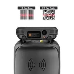 RUGLINE Прочный ручной компьютер КПК сканер баркода на андроиде 2D NFC 4G устройство сбора данных через WIFI UHF RFID считыватель 2G ram 16G rom 13MP камера