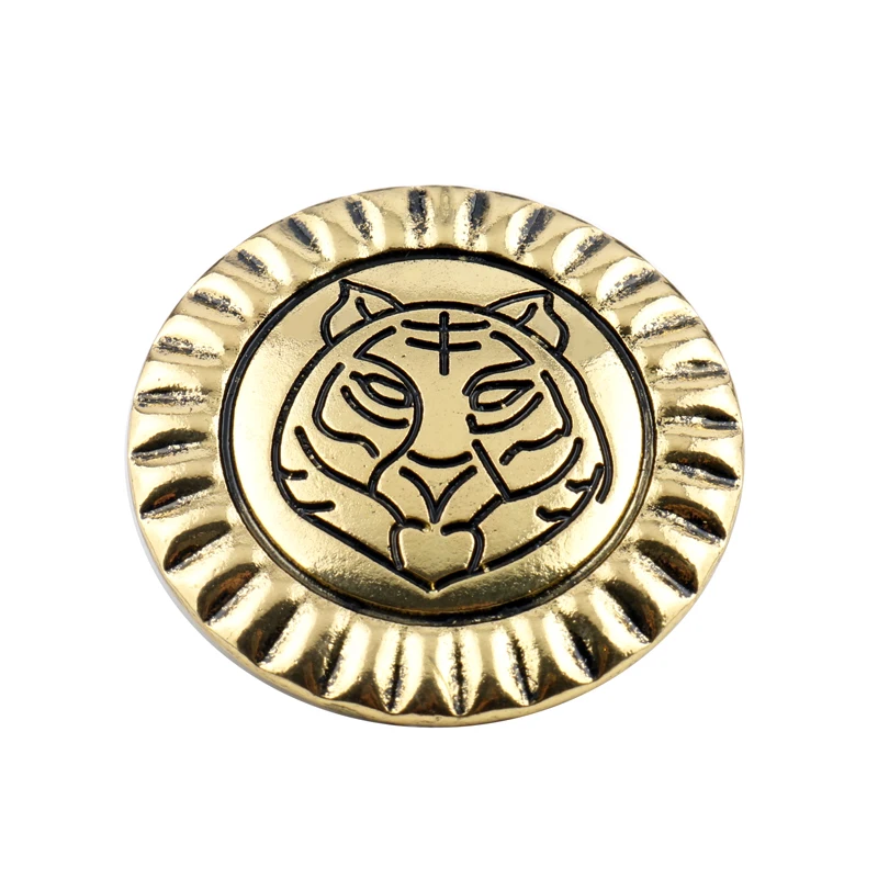 

HANCHANG Captain Marvel Costume Cosplay Shazam Billy Batson Cloak Badges Men Superhero Party Golden Brooches Pins Gift