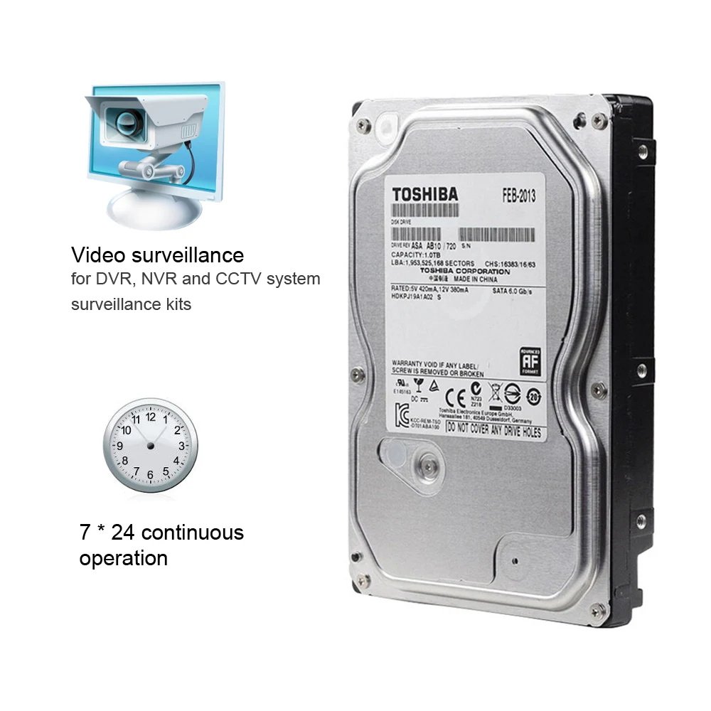 500 г 1 ТБ 2 3 4 видео HDD для наблюдения 5 &quotВнутренний жесткий диск SATA 6 ГБ/сек.
