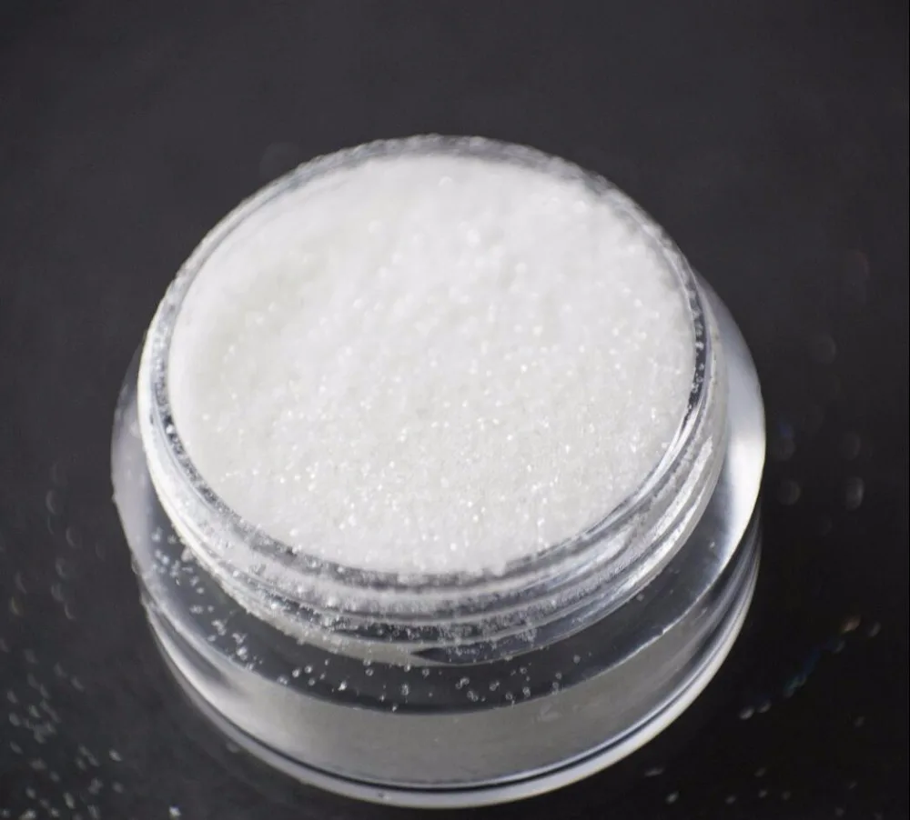 

Hot Sale Crystal Nail Art Glitter Dust 0.2MM 008 Size Solvent Resistant Glitter for nail gel nail polish Decoration 5g