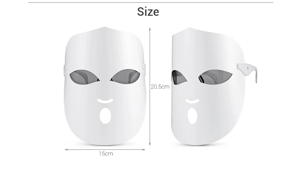 Deciniee 3 светильник s светодиодная терапевтическая маска светильник маска для лица терапия Фотон светодиодная маска для лица корейский уход за кожей светодиодная маска терапия USB зарядка