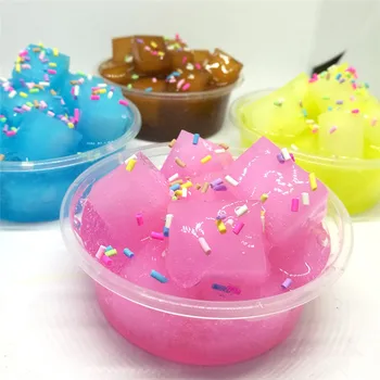 

Dropship Handmade DIY Coconut Slime Clay Squishy Scented Stress Kids Toy Sludge Cotton Mud Magic Crystal Clay Toy Plasticine